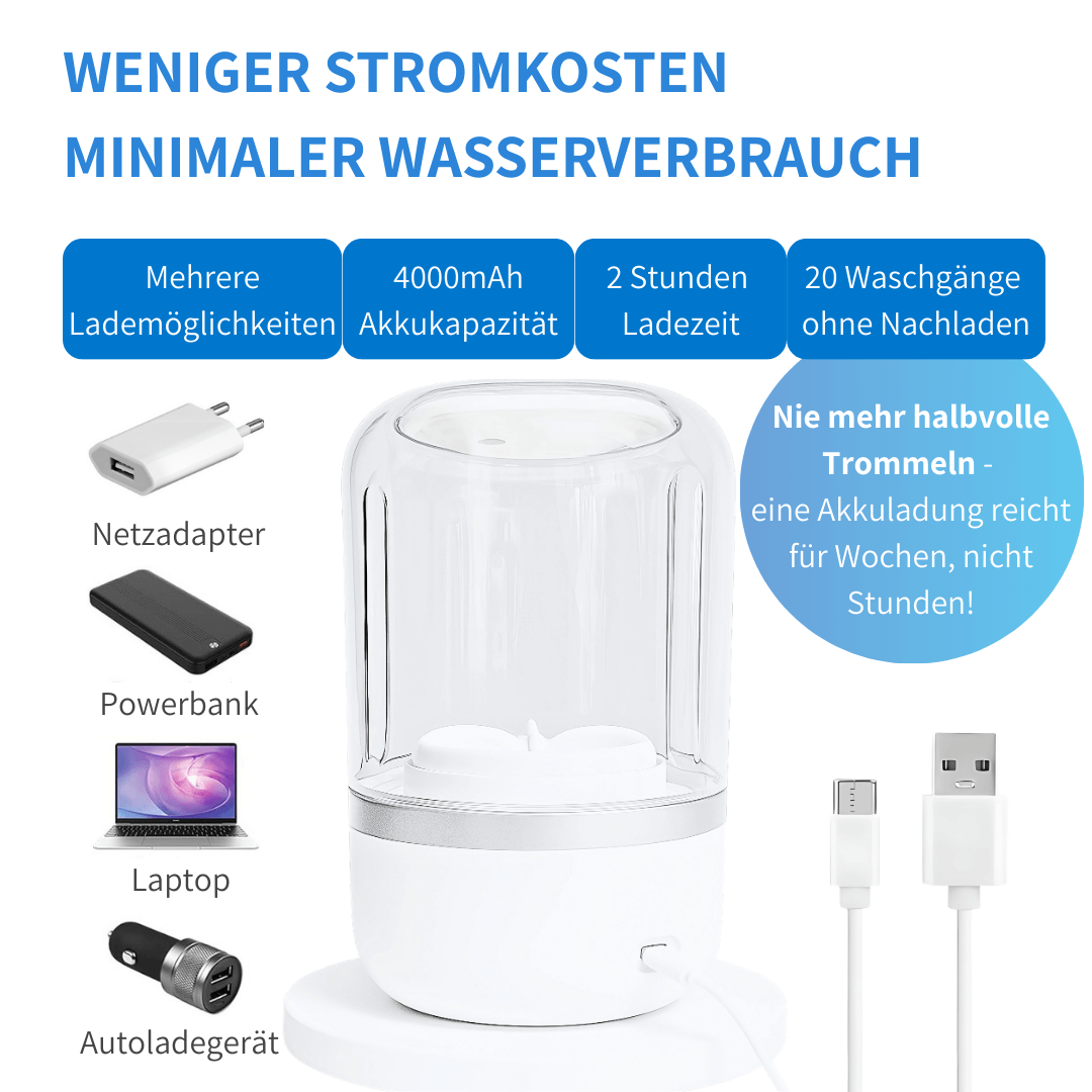 MiniWASH - Das flexible Waschwunder für mehr Familienzeit