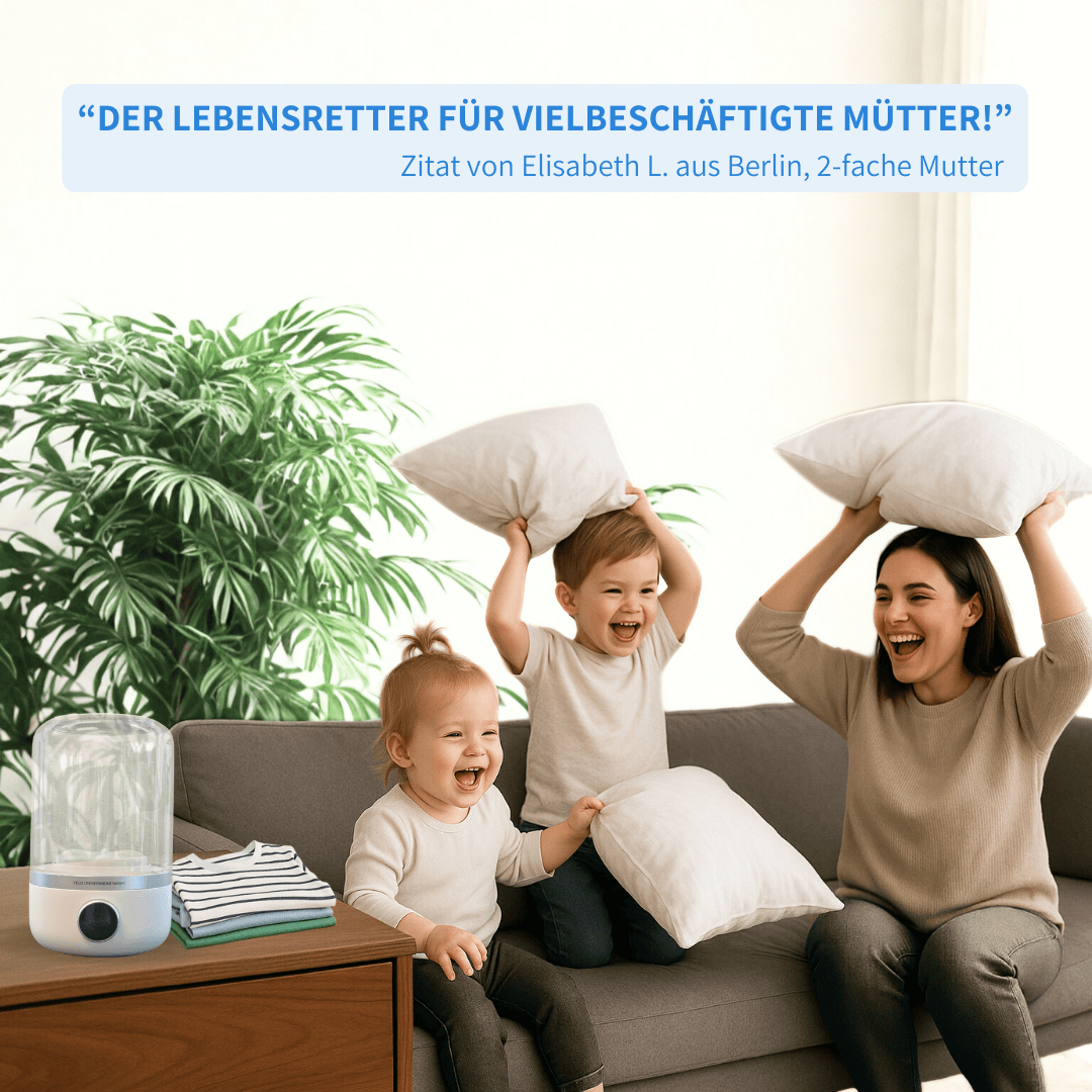 MiniWASH - Das flexible Waschwunder für mehr Familienzeit